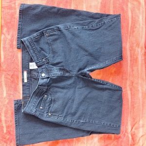 🐦 Levi's curvy cut womens back denim jeans 12M bootcut